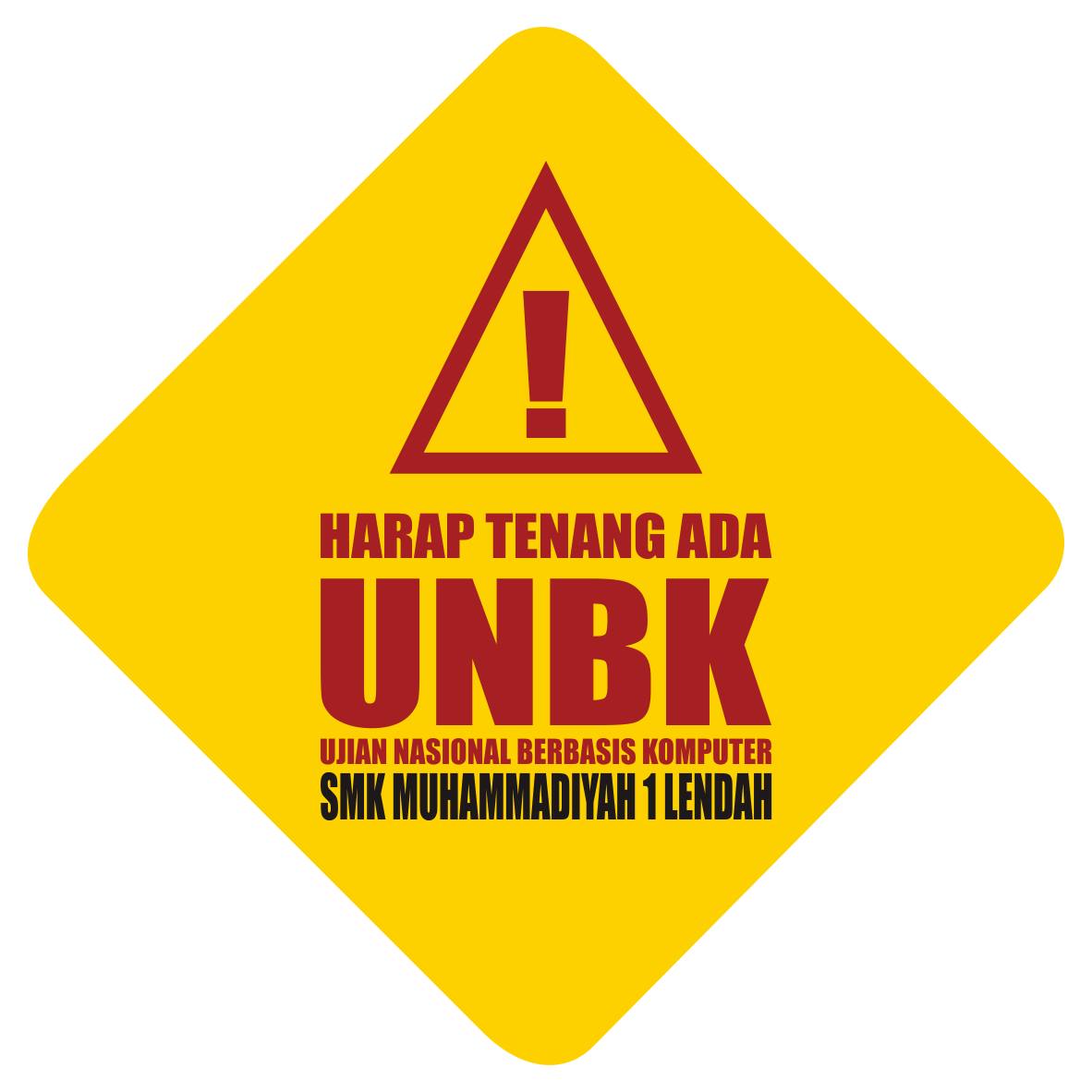 UNBK SMK Muhammadiyah 1 Lendah 2016/2017