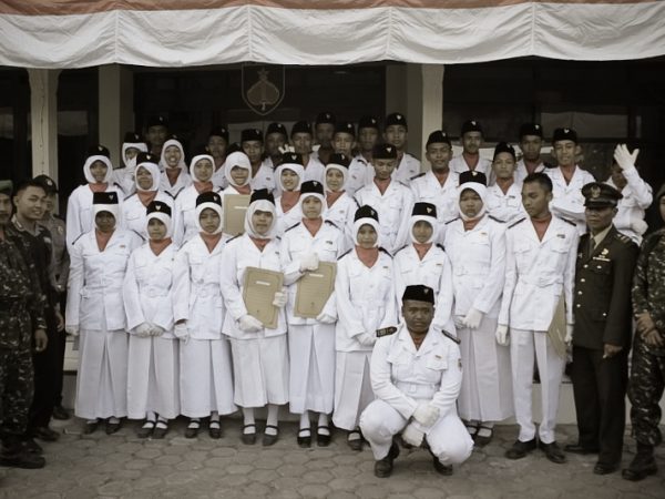 Paskibra 2014 SMK Muh 1 Lendah