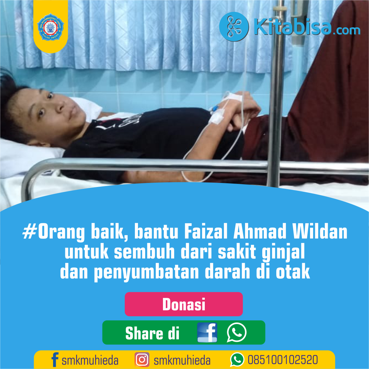 Donasi untuk Faizal