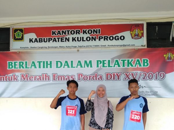 Selamat Juara 1 Lempar Lembing Seleksi Popda Kulon Progo