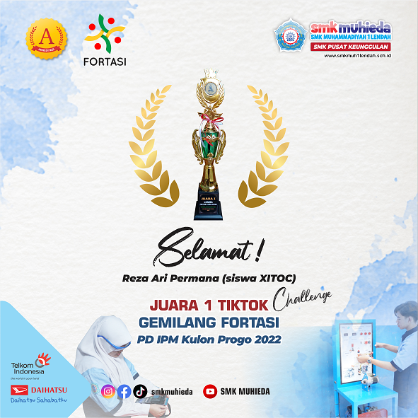 Selamat ! Juara 1 Tiktok Challenge Kulon Progo