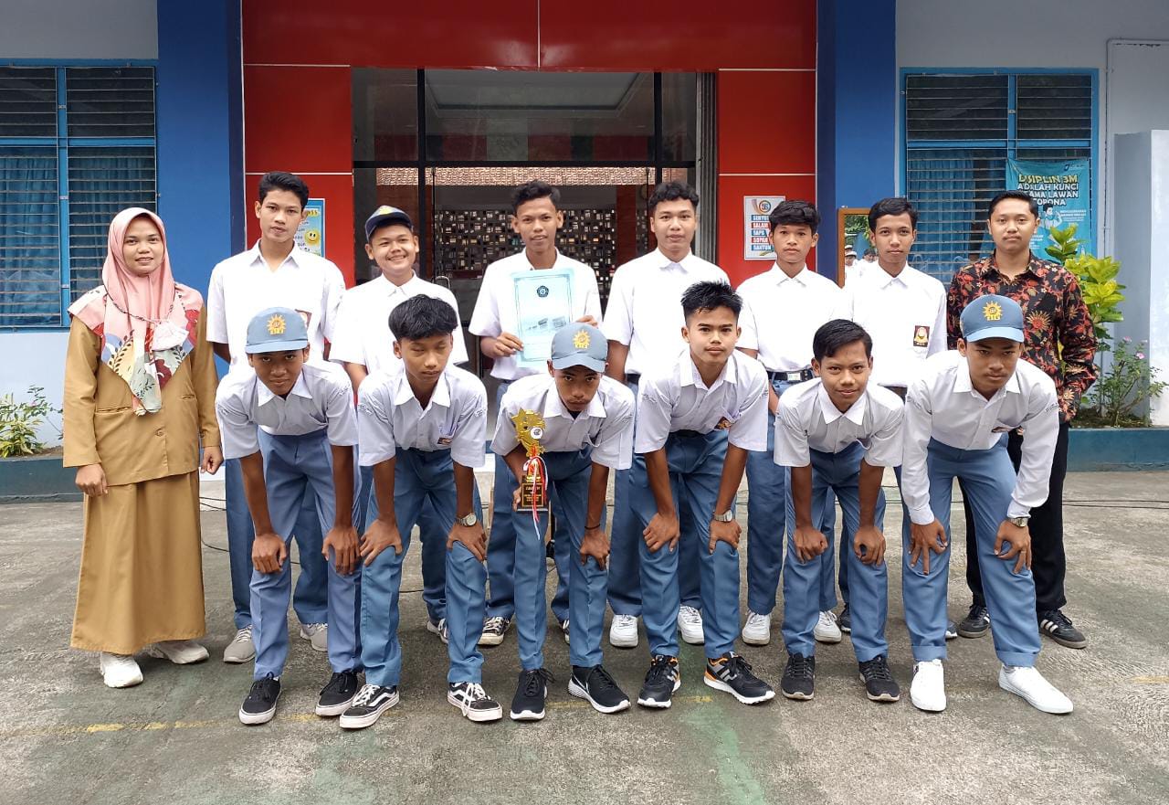 Tim bola voli Muhieda juara se kabupaten Kulon Progo