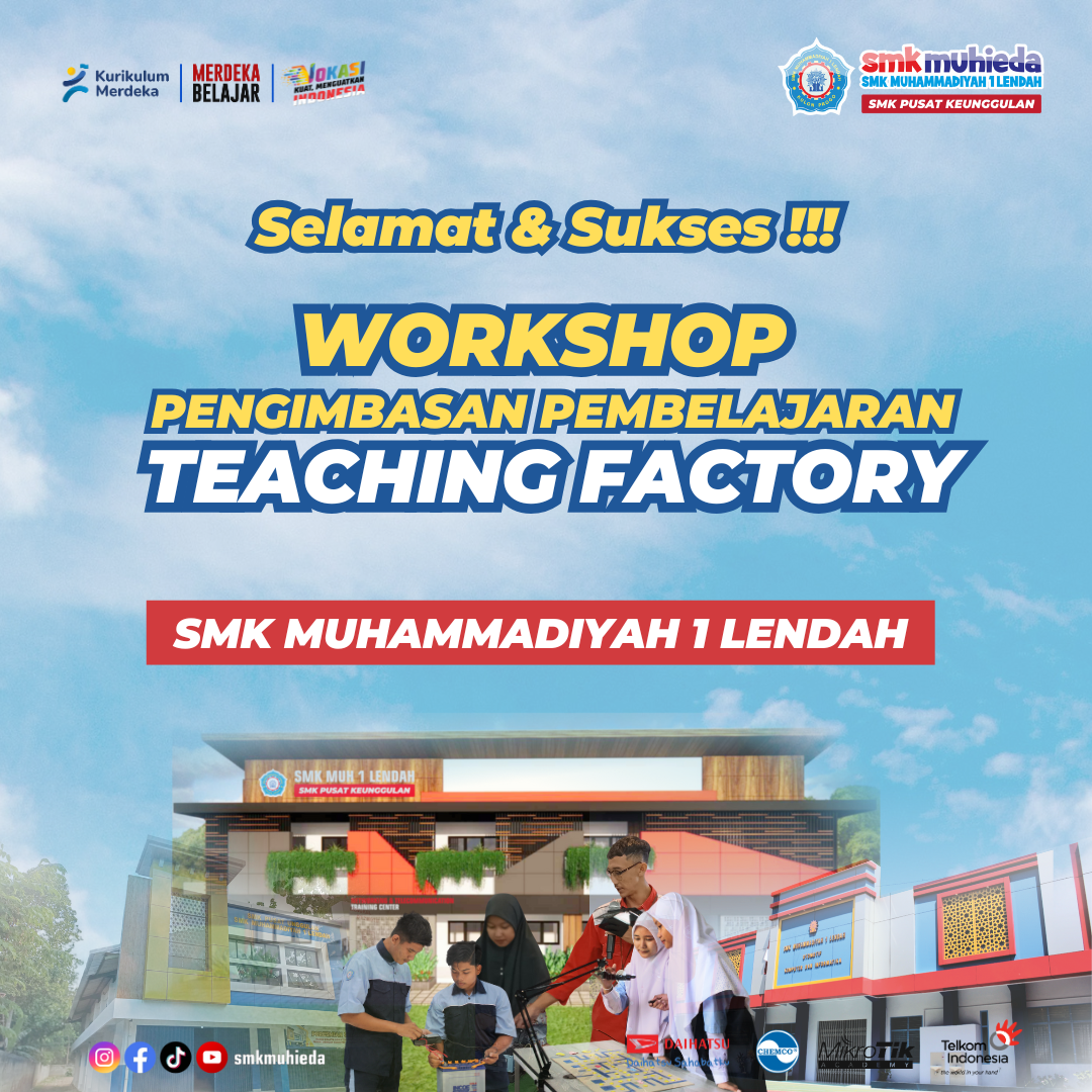 SMK Muhieda melaksanakan pengimbasan Teaching Factory