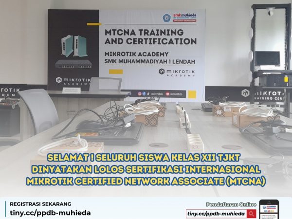 Training dan Sertifikasi Mikrotik (MTCNA)