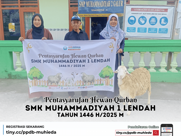 Pentasyarufan Qurban 1446 H