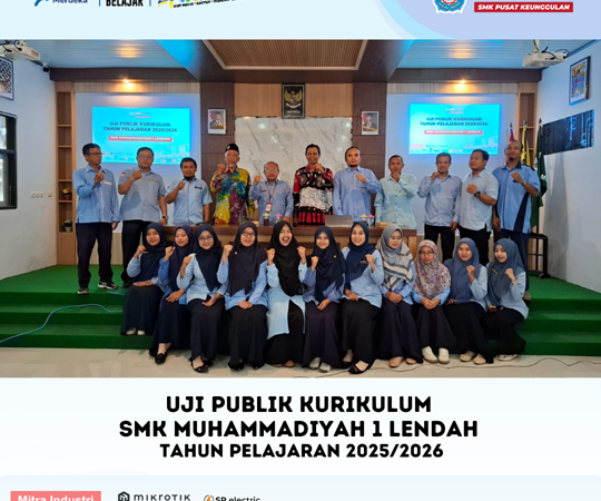 Uji Publik Kurikulum Tahun 2025/2026