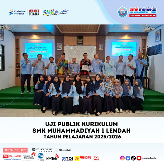Uji Publik Kurikulum Tahun 2025/2026